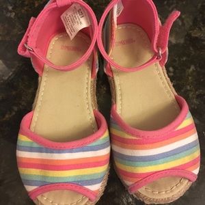 Girls Gymboree toddler size 8 sandals